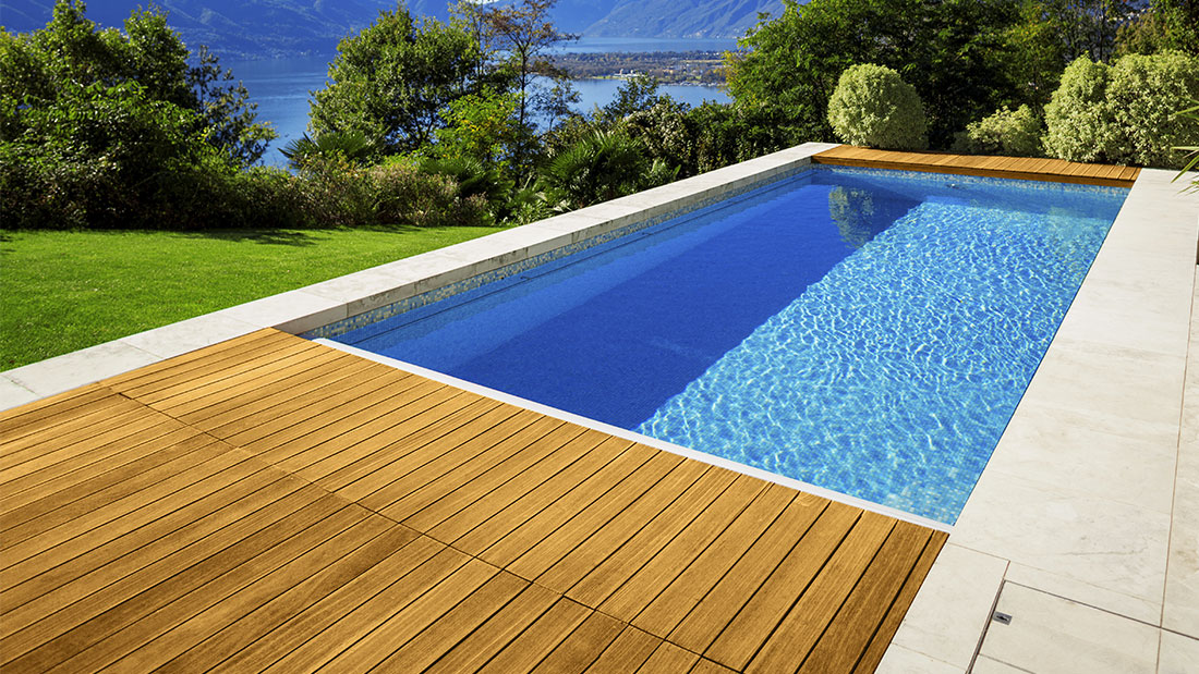 terrasse mobile piscine montagne