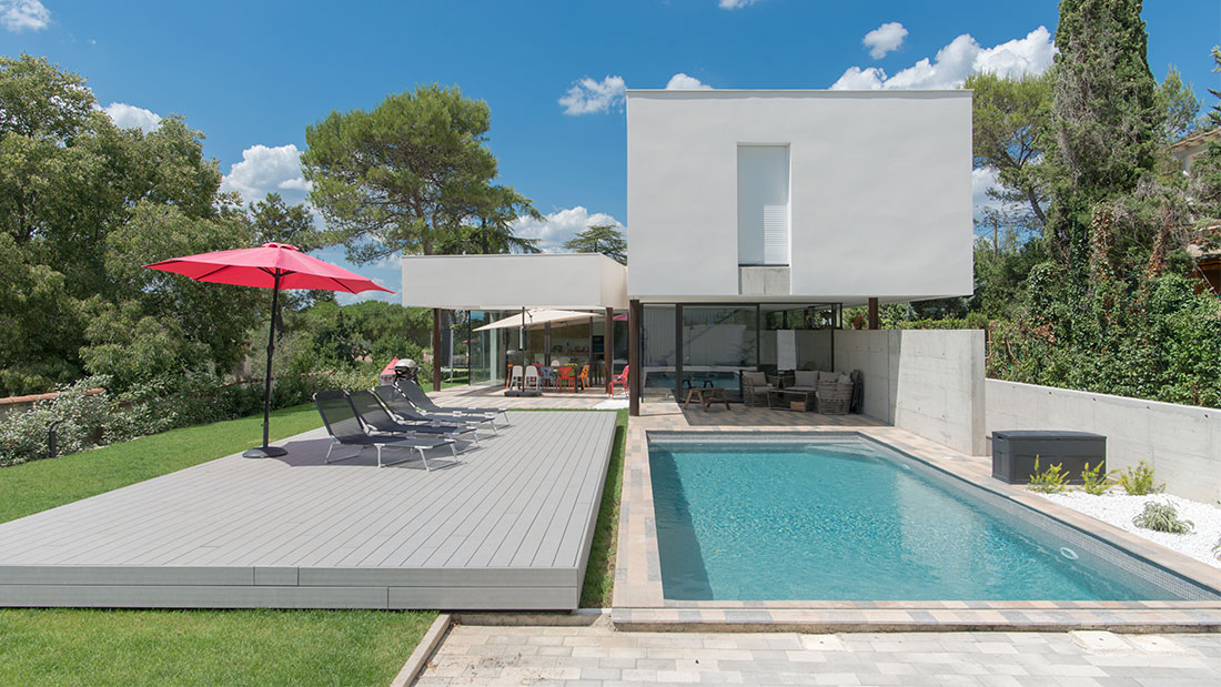 Une Nouvelle Terrasse Mobile Piscine à Montpellier Alkirafr